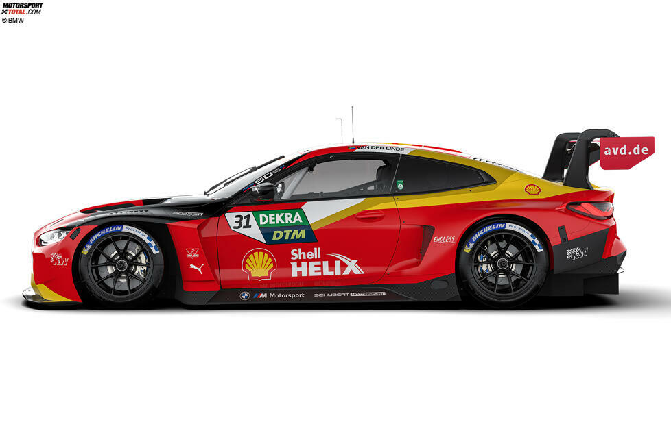 Sheldon van der Lindes BMW M4 GT3 des Schubert-Teams