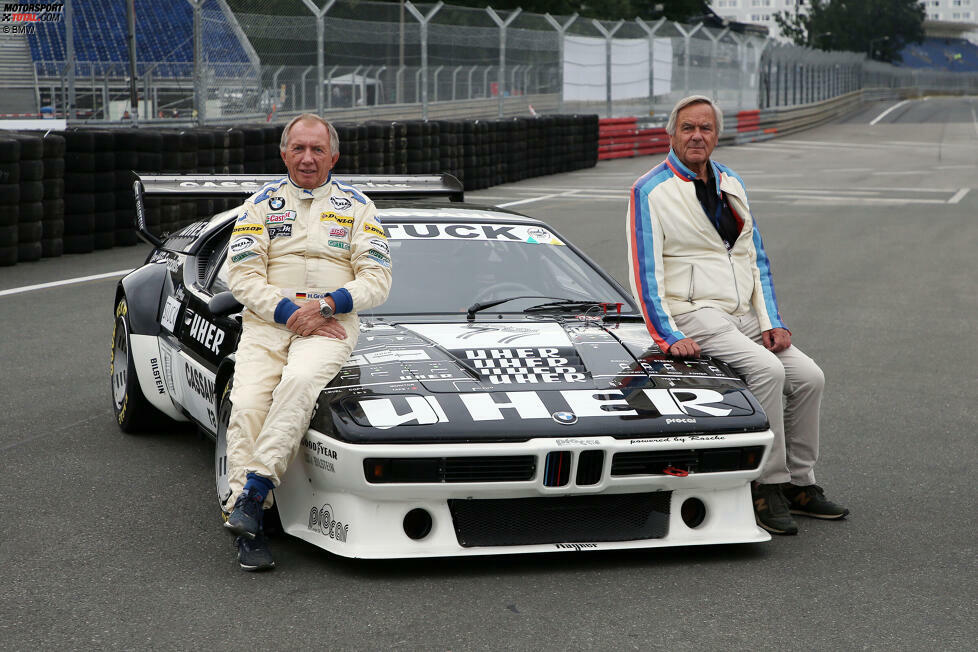 Harald Grohs (l., hier mit Jochen Neerpasch)