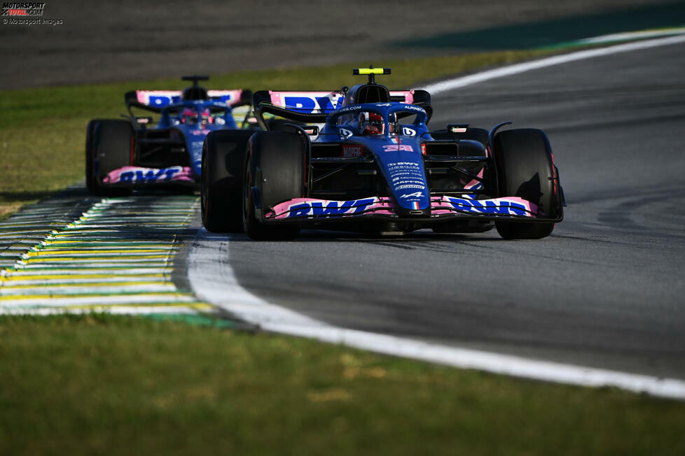 Esteban Ocon (3): Rein sportlich machte der Franzose einen soliden Job. Fuhr im Sprint allerdings schon wieder sehr hart gegen den Teamkollegen, das muss endlich aufhören. Dazu im Rennen die Diskussion am Funk über die Stallregie. Solche Dinge sind intern sicher nicht gerade förderlich ...
