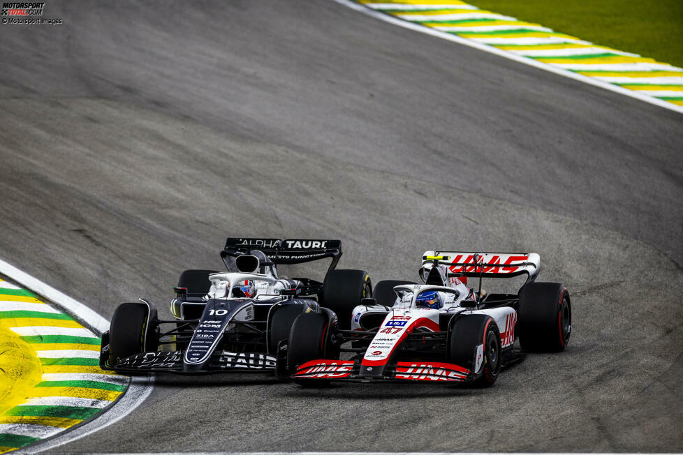 Pierre Gasly (3): Besser als der Teamkollege am gesamten Wochenende, im Sprint sogar in den Top 10. Zu Punkten reichte es jedoch auch bei ihm nicht. Dazu wieder kleinere Zwischenfälle, war im Rennen zum Beispiel zu schnell in der Boxengasse unterwegs. Letztendlich 