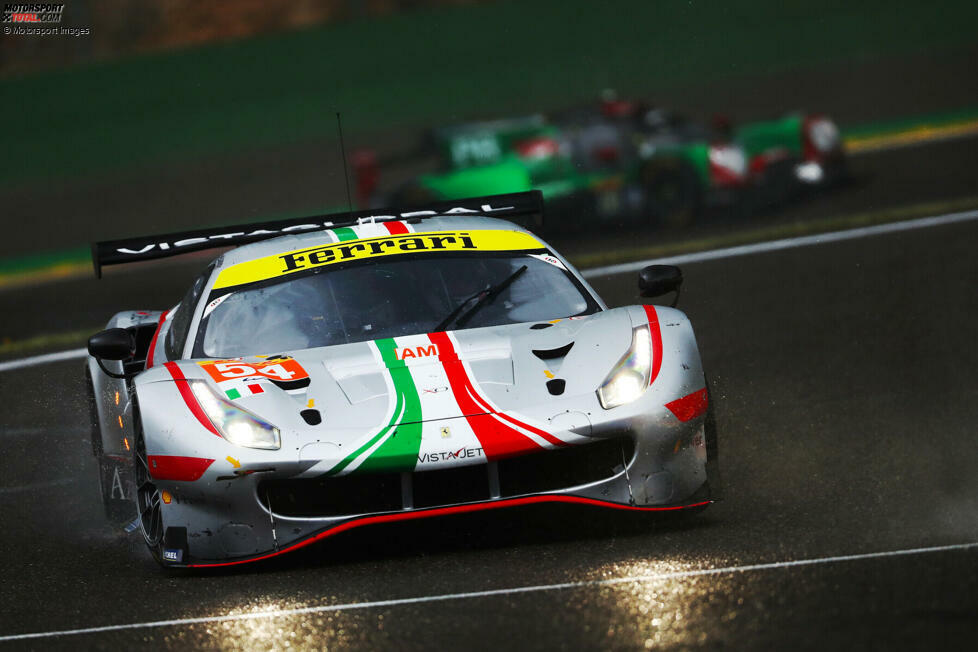 GTE-Am: #54 AF-Corse-Ferrari 488 GTE Evo - Nick Cassidy (NZL), Thomas Flohr (SUI), Francesco Castellacci (ITA)