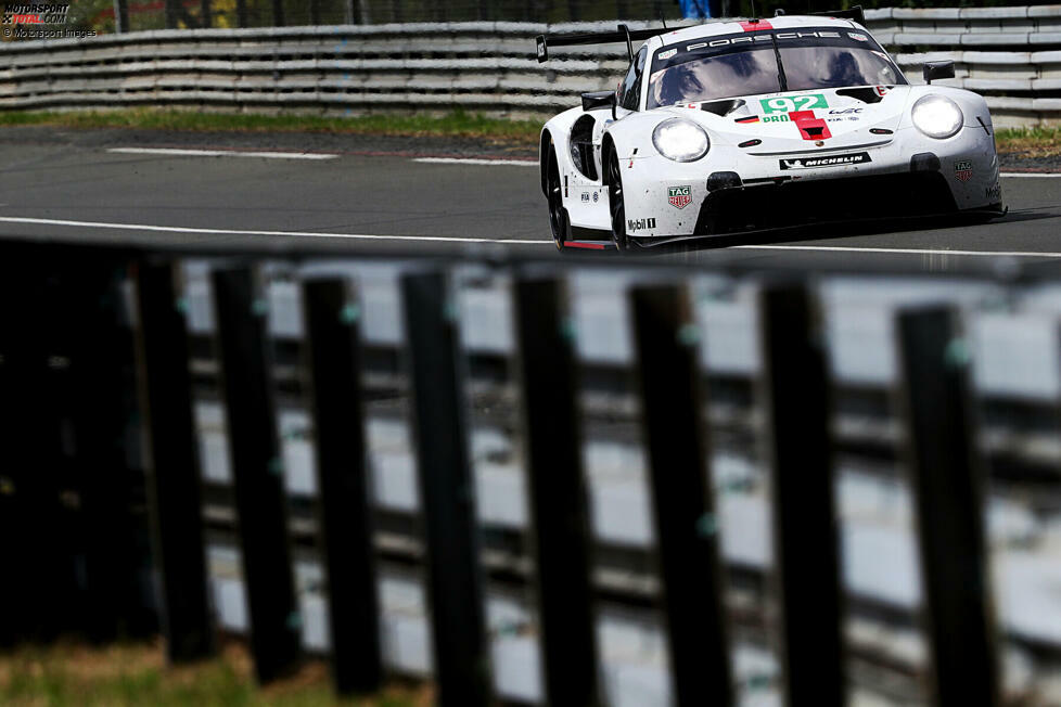 GTE-Pro: #92 Porsche 911 RSR - Laurens Vanthoor (BEL), Michael Christensen (DEN), Kevin Estre (FRA)