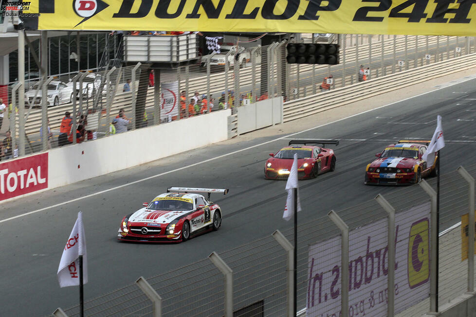 2012: Thomas Jäger/Jeroen Bleekemolen/Sean Edwards/Khaled Al-Qubaisi, Black-Falcon-Mercedes #3, 628 Runden