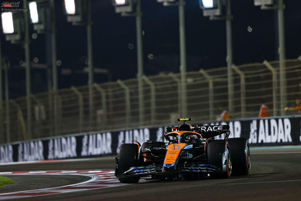 ... Lando Norris im McLaren MCL36, der 