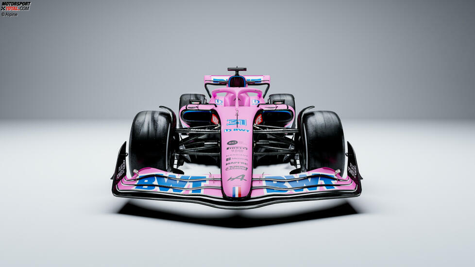 ... Alpine hatte am Ende noch ein zweites Farbdesign parat, in Rosa! Bei den beiden ersten Saisonrennen geht das Team in dieser Farbgebung an den Start, um die neue Partnerschaft mit Sponsor BWT zu bewerben. Die Unterschiede der beiden Designs ...
