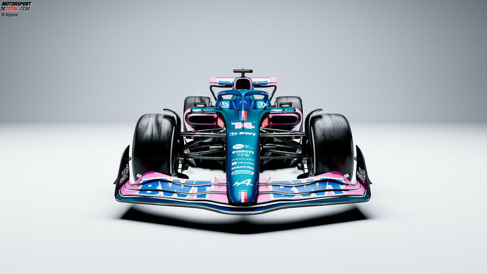 Der neue Alpine A522 von Fernando Alonso und Esteban Ocon für die Formel-1-Saison 2022 ist da! Und bei der Präsentation gab es gleich eine faustdicke Überraschung, denn ...