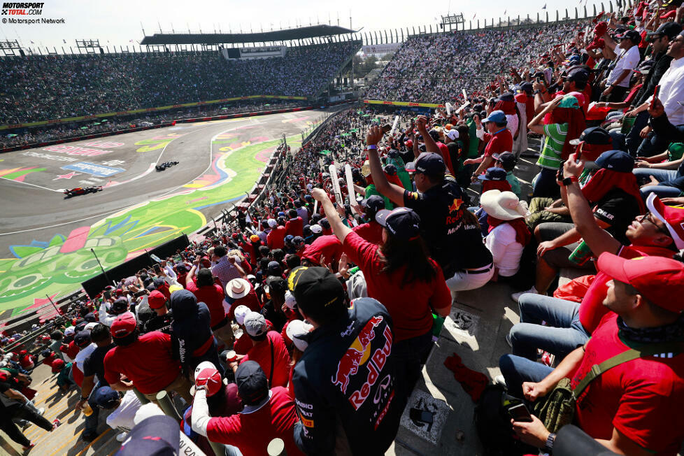 ... fährt die Formel 1 ihr nächstes Rennen, dann in der Heimat von Sergio Perez, in Mexiko!
