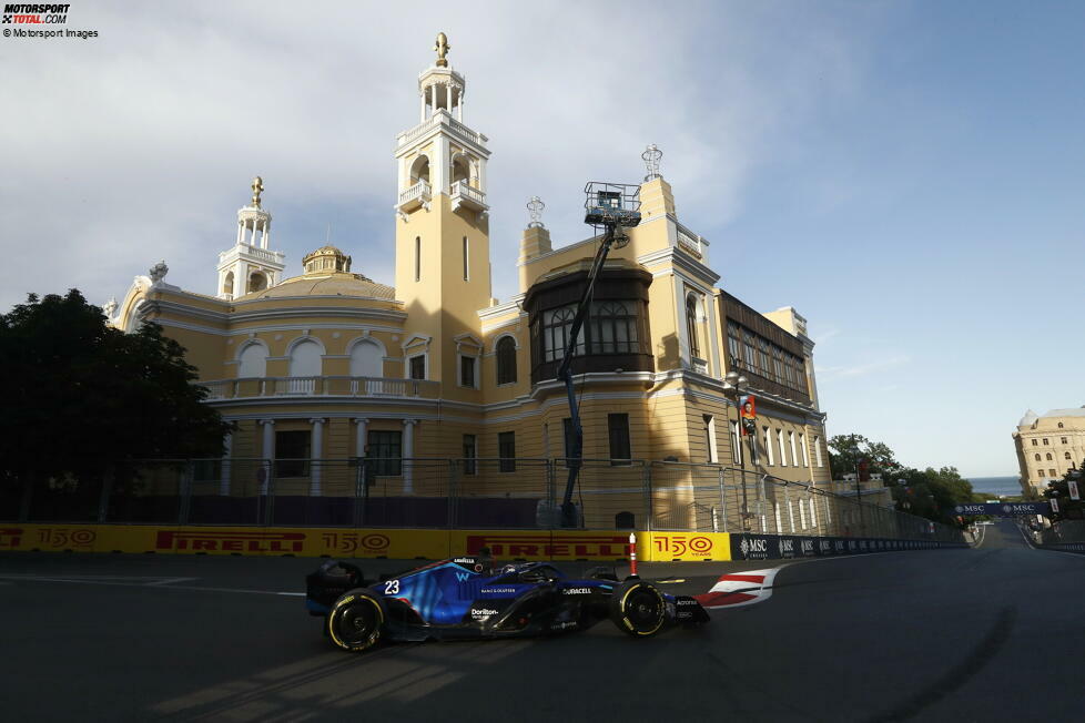 Die wichtigsten Fakten zum Formel-1-Freitag in Baku: Wer schnell war, wer nicht und wer überrascht hat - alle Infos dazu in dieser Fotostrecke!