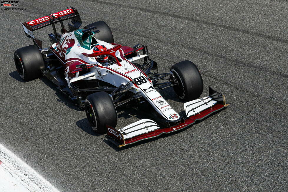 ... eine Woche später beim Italien-Grand-Prix in Monza noch eine weitere Chance. Dann wird es P14 für Kubica, wiederum in Vertretung von Räikkönen.