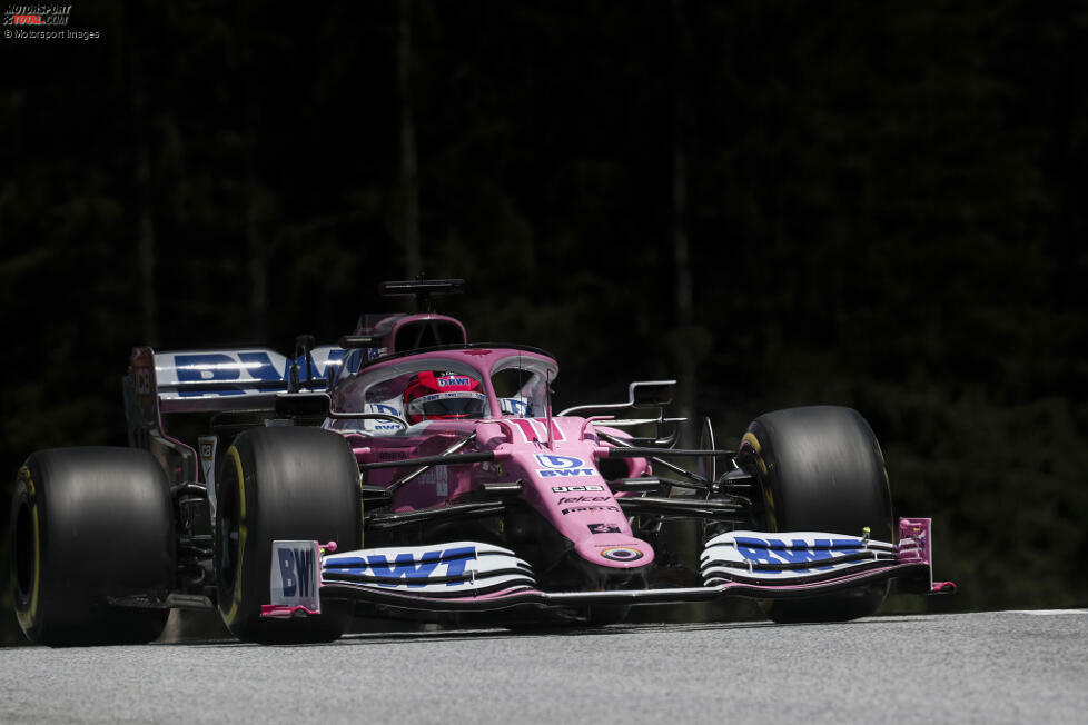GP Großbritannien 2020 in Silverstone: Sergio Perez hat bei Racing Point einen Positivtest und kann nicht fahren, also wird ...