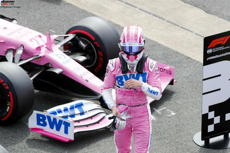 ... eine Woche später, wiederum in Silverstone, gelingt Hülkenberg mit P3 im Qualifying ein starker Auftritt. Im Rennen holt er als Siebter Punkte.