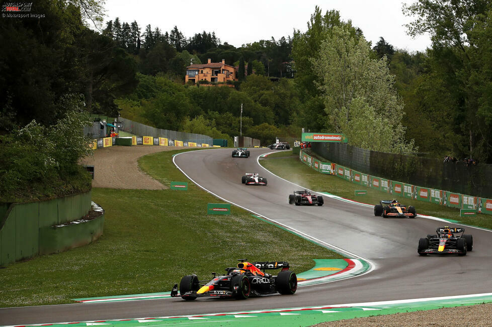 6. Imola, Emilia-Romagna (21. Mai 2023) - Corona hatte dem Klassiker die Chance gegeben, noch einmal in den Kalender zu rücken, seitdem ist das Rennen, das früher als Großer Preis von San Marino bekannt war, wieder ein fester Bestandteil. Traurige Berühmtheit erlangte es 1994, als Ayrton Senna und Roland Ratzenberger starben.