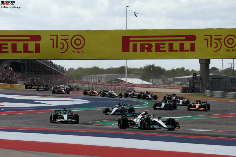 19. Austin, USA (22. Oktober 2023) - Der Circuit of The Americas ist mittlerweile etabliert und hatte die Formel 1 bereits zehnmal zu Gast. Der 