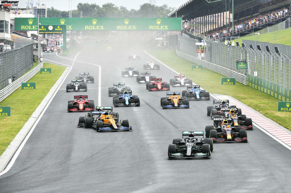 ... gibt es für alle Beteiligten schon am 31. Juli 2022 beim Ungarn-Grand-Prix auf dem Hungaroring bei Budapest.