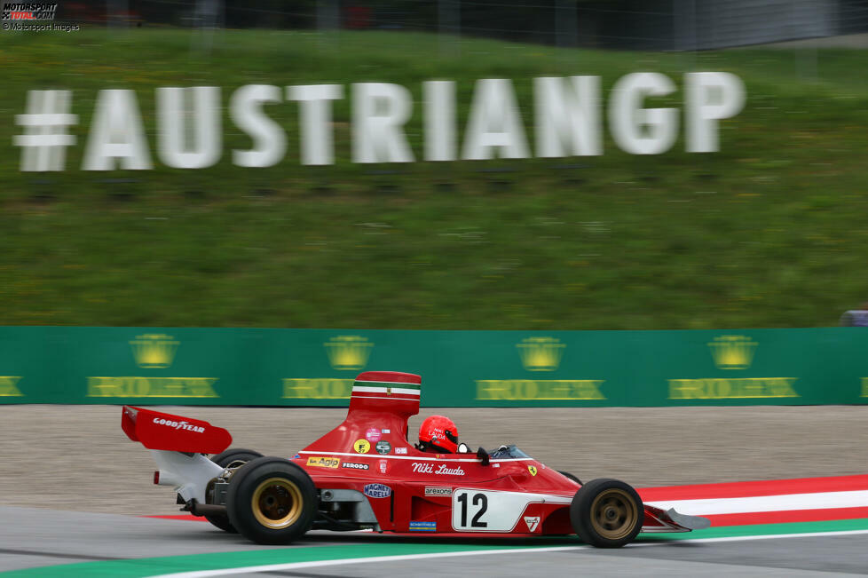 Legenden-Parade alter Formel-1-Autos beim Österreich-Grand-Prix 2022 in Spielberg: Hier sind die schönsten Fotos der Fahrzeuge!