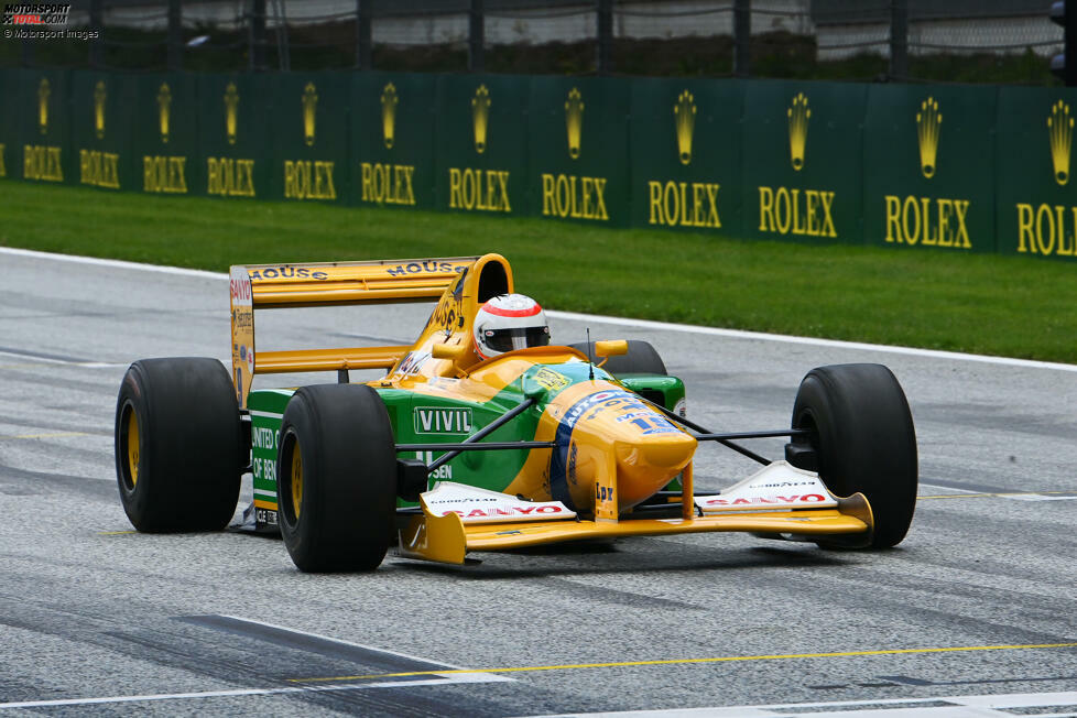 Martin Brundle im Benetton B192 aus der Saison 1992