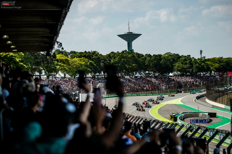 ... gibt es am 13. November beim Brasilien-Grand-Prix 2022 in Sao Paulo, dem vorletzten Rennen der Formel-1-Saison.
