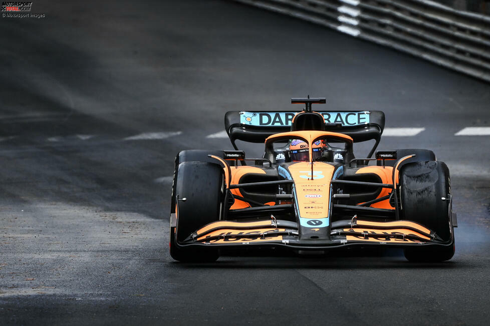 Daniel Ricciardo (5): In Monaco deutlich langsamer als McLaren-Teamkollege Lando Norris, alleine um sieben Zehntel im Qualifying. Dazu der Crash im Freien Training und ein schwaches Rennen ohne Punkte. Zwar kein Totalausfall, aber nahe dran.