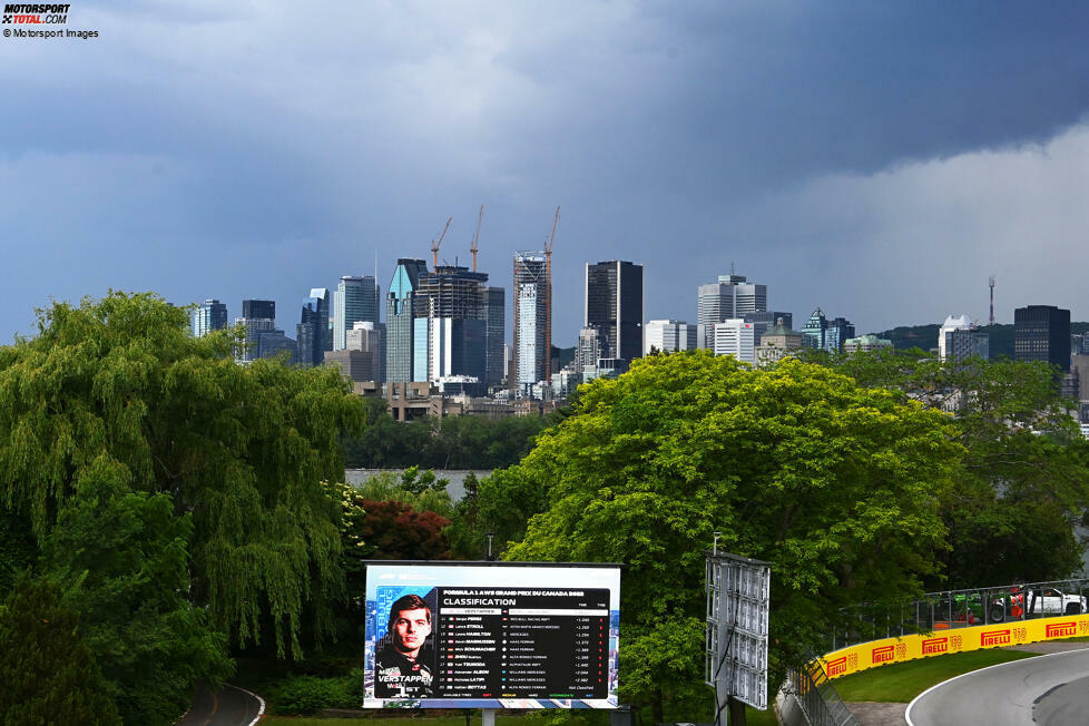 Wetterwechsel: Auf den sonnigen Freitag folgt ein verregneter Samstag. Es ist nass, als die Formel 1 im dritten Freien Training auf die Strecke geht, und zwar ...