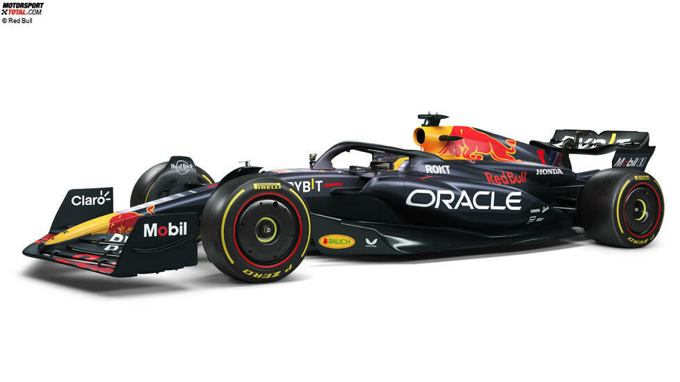 Viel Neues hat der RB19 nicht gebracht, denn das wechte Auto hält Red Bull noch versteckt. Vielmehr hat man ein Übergangsauto gezeigt.