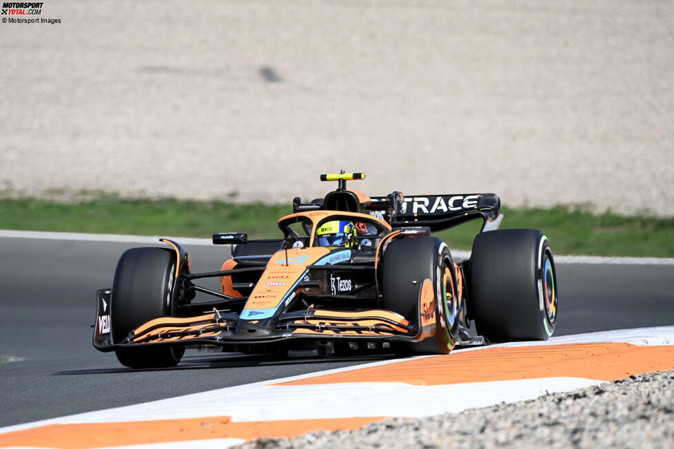 Die von McLaren verwendeten vergrößerten Spiegel bedeuteten, dass das Team auf die üblichen Rahmen-Winglets verzichten musste.