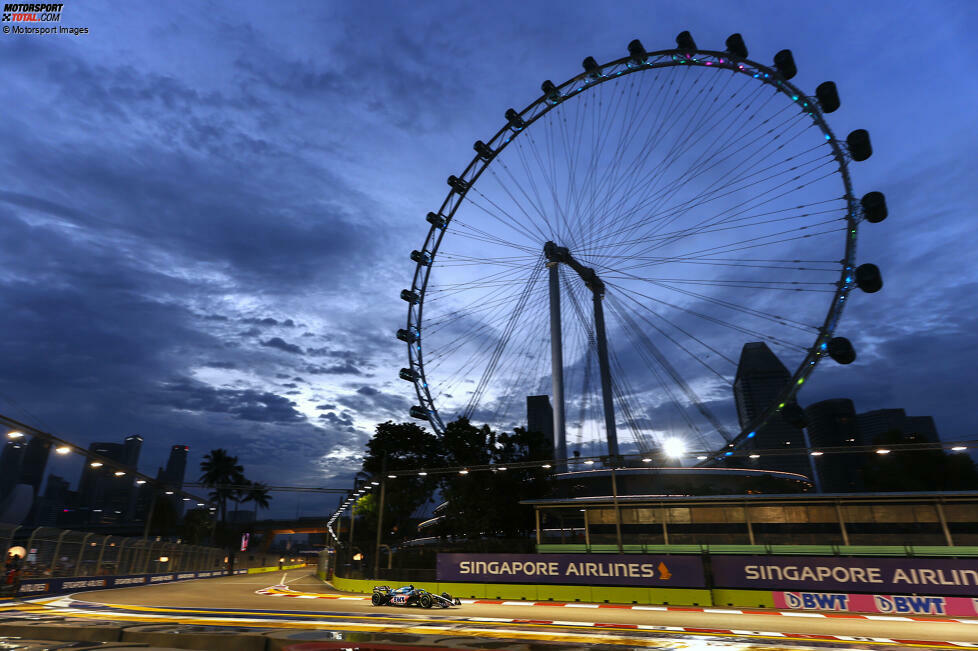 ... das kannst du morgen beim Rennen in Singapur erleben. Rennstart beim Nacht-Grand-Prix ist um 14 Uhr MESZ.