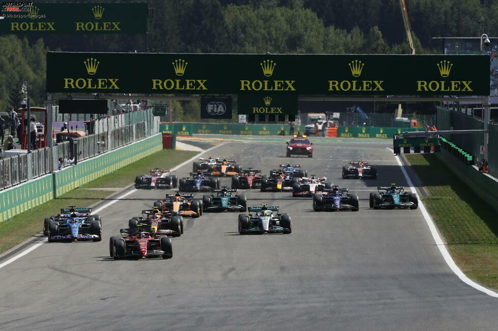 Die wichtigsten Fakten zum Formel-1-Sonntag in Spa-Francorchamps: Wer schnell war, wer nicht und wer überrascht hat - alle Infos dazu in dieser Fotostrecke!