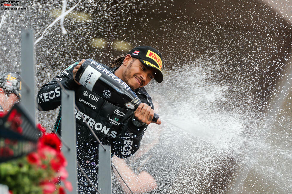 ... Lewis Hamilton im Mercedes W13, aber nur, weil ...