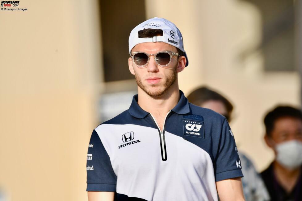 Pierre Gasly (AlphaTauri): 3 Punkte - Falsche Startposition in Barcelona (1) und Kollision mit Fernando Alonso in Istanbul (2)