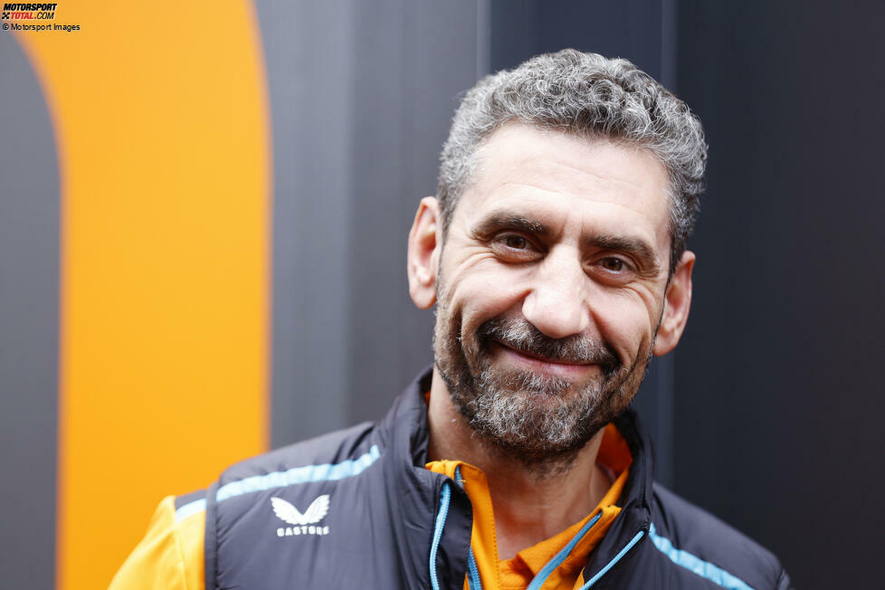 McLaren: Andrea Stella (Italien), seit 2022