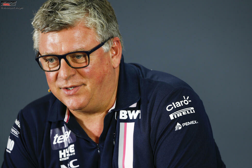 Otmar Szafnauer wird erstmals Formel-1-Teamchef, als Force India im Sommer 2018 in die Insolvenz geschickt wird und als 