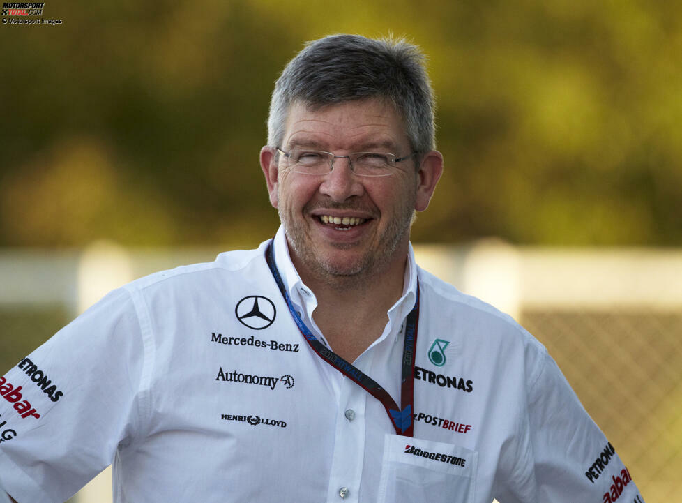 ... bleibt Brawn als Teamchef dabei - zunächst: 2013, und damit noch vor der großen Mercedes-Dominanz, verabschiedet sich Brawn in den (vorläufigen) Ruhestand.