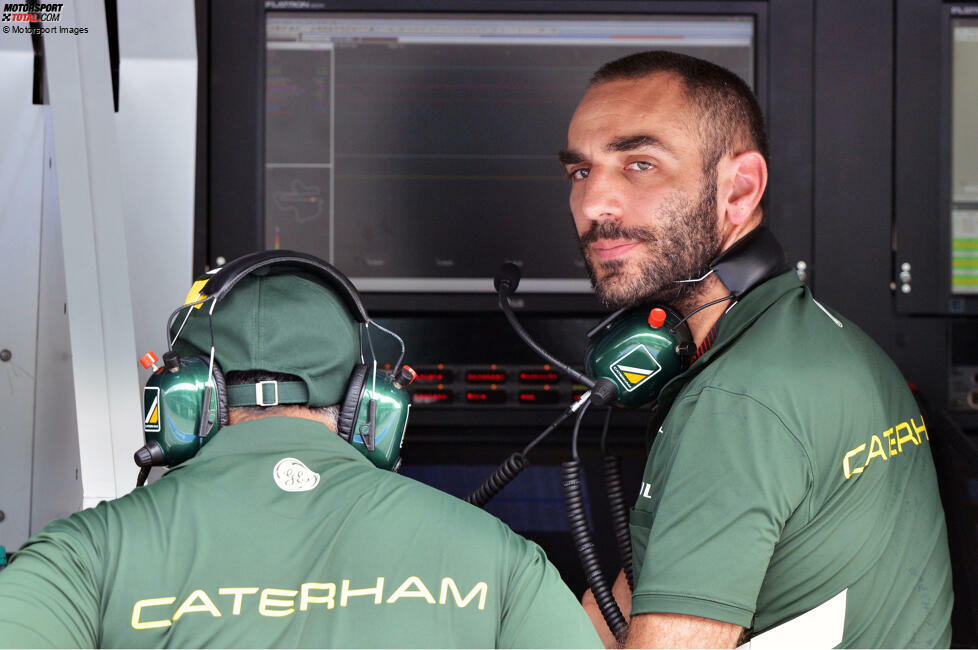 Cyril Abiteboul beginnt seine Teamchef-Karriere in der Formel 1 2012 bei Caterham und ...