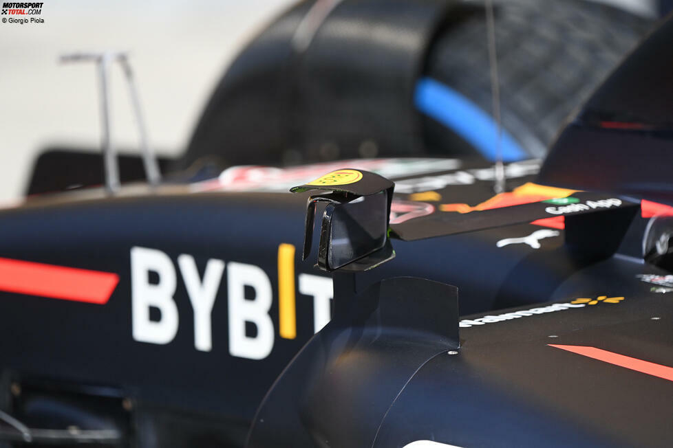 Red Bull RB18: Rückspiegel
