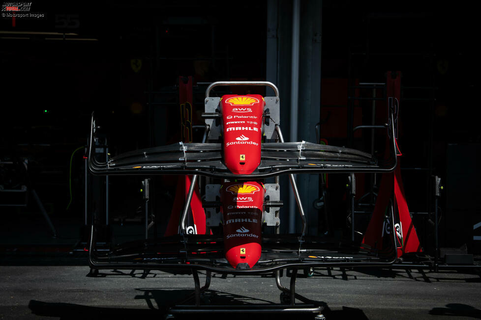 Ferrari F1-75: Frontflügel