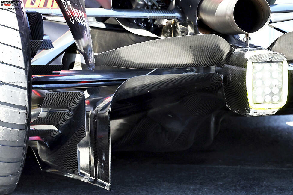 Red Bull RB18: Diffusor