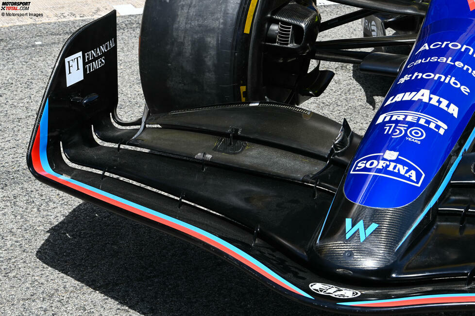 Williams FW44: Frontflügel