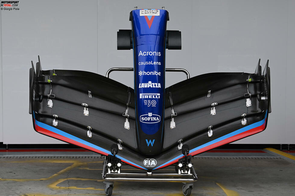 Williams FW44: Frontflügel