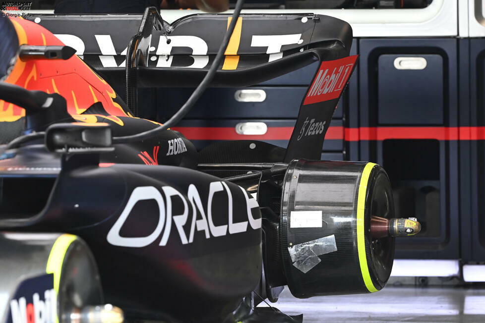 Red Bull RB18: Bremstrommel hinten