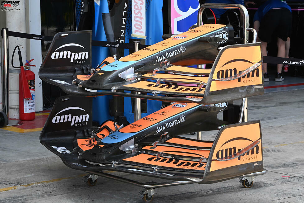 McLaren MCL36: Frontflügel