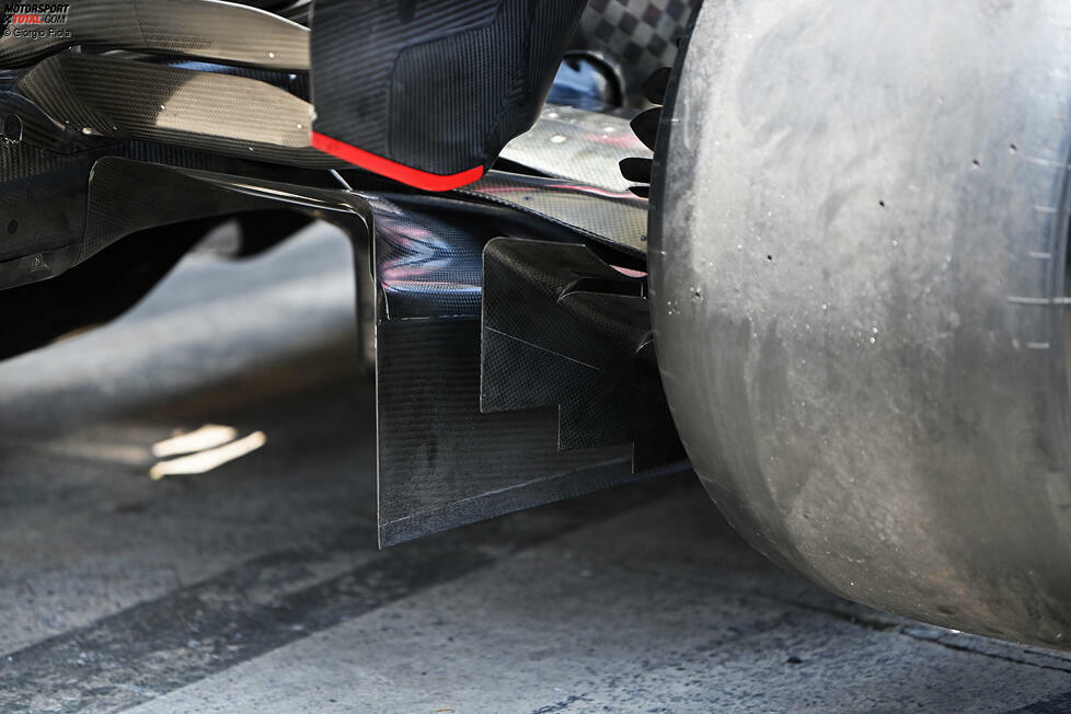 Ferrari F1-75: Diffusor