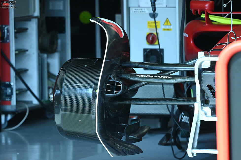 Ferrari F1-75: Bremstrommel vorne