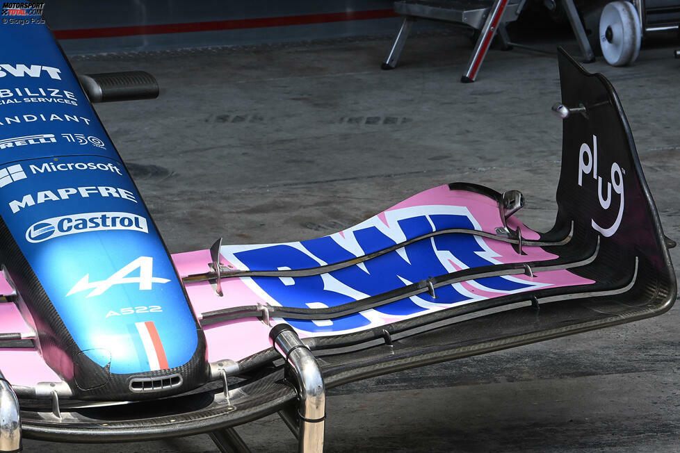 Alpine A522: Frontflügel