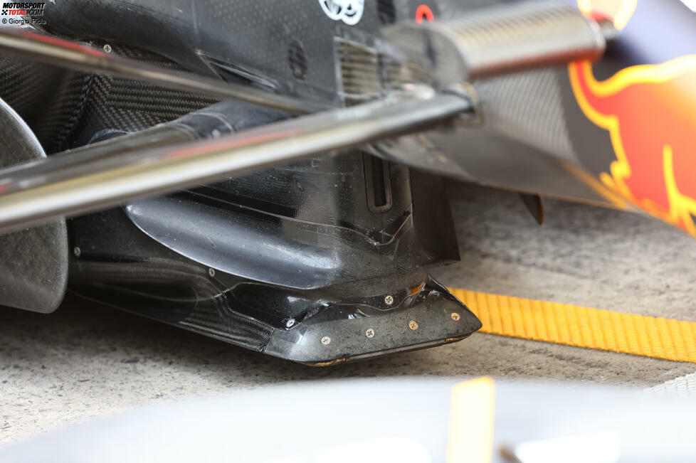 Red Bull RB18: Unterboden-Vorderkante