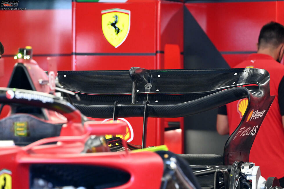 Ferrari F1-75: Heckflügel