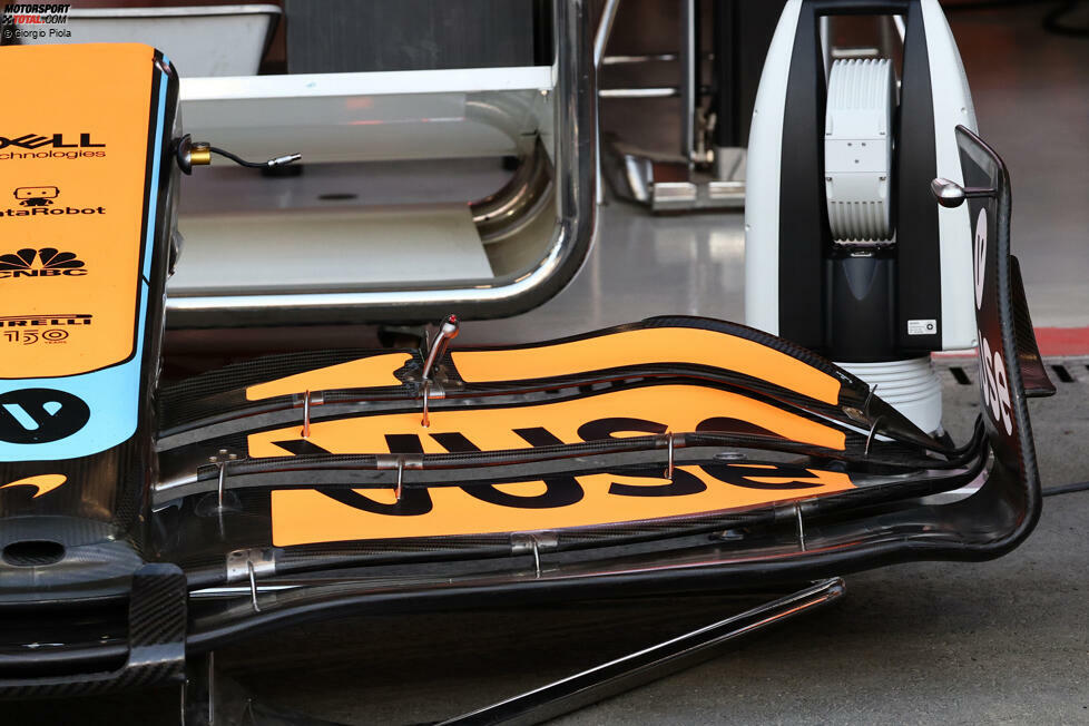 McLaren MCL36: Frontflügel