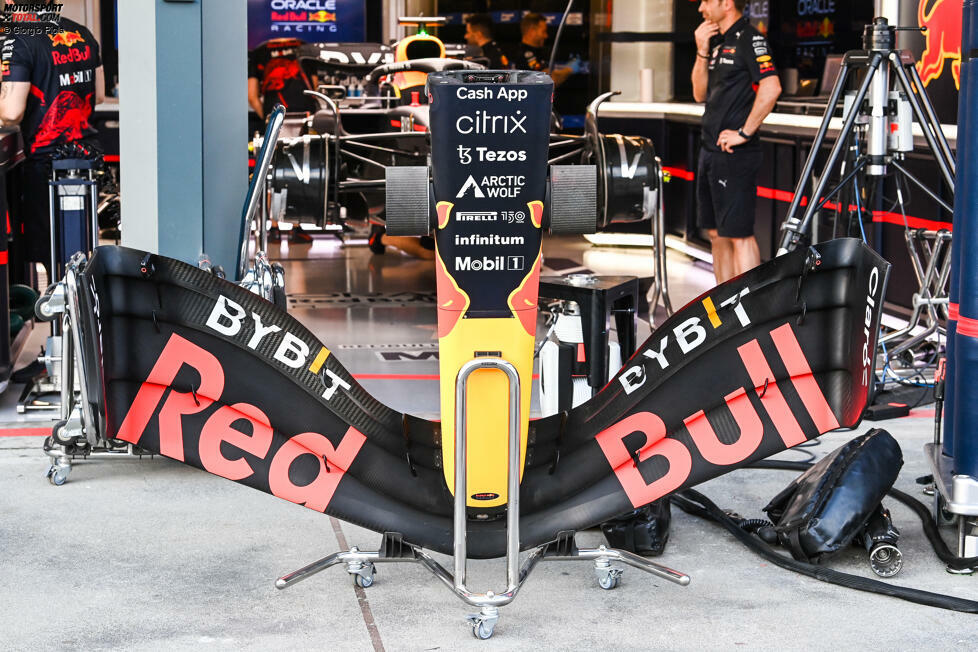 Red Bull RB18: Frontflügel
