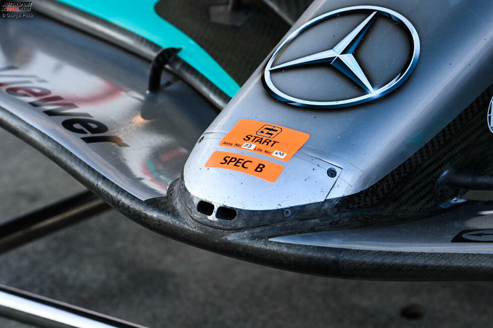 Mercedes W13: Nase