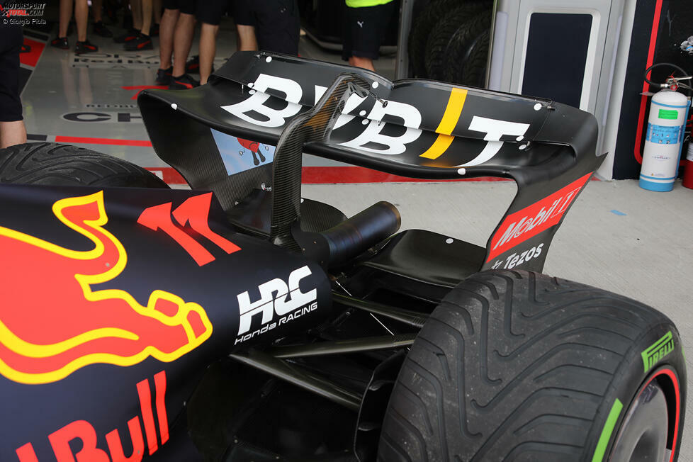 Red Bull RB18: Heckflügel