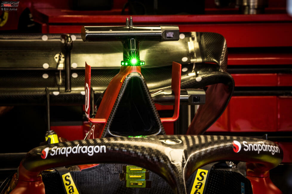 Ferrari F1-75: Airbox